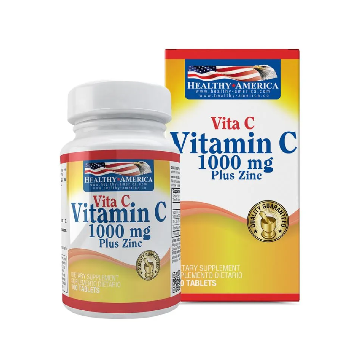 Vitamina C 1000 mg Plus Zinc